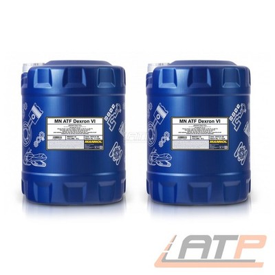 MANNOL 2x 10L = 20 L GETRIEBEÖL DEXRON VI AUTOMATIKGETRIEBE MB 236.14 M-1375.4