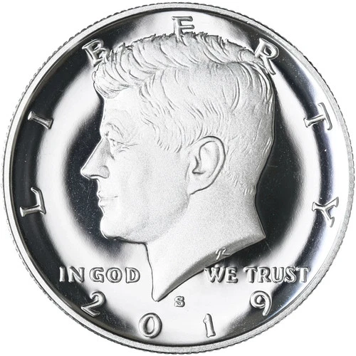 2019 S SILVER PROOF Kennedy Half Dollar 90% Silver
