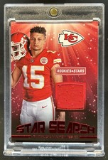 2017 Panini Rookies & Stars Patrick Mahomes II Star Search Jersey RC #29 Chiefs
