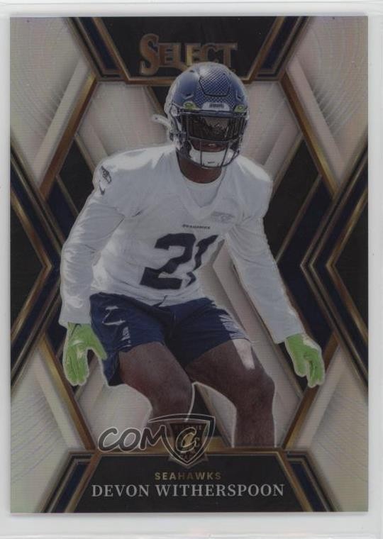 2022 Panini Select 2023 XRC Silver Prizm Devon Witherspoon #519 1m1a