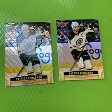 2023-24 Upper Deck Tim Hortons - Patrice Bergeron #37 Quantity 2 Boston Bruins