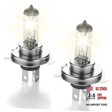 9003/Halogen Headlight Bulbs, 12V 55W Standard High Beadm or Low Beam H4 4300K