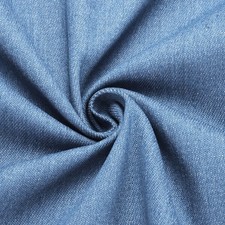 11OZ Denim Fabric 71 Inch Cotton Denim Fabric 2 Yard for DIY , Sky Blue