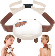Neck and Shoulder Massager with Hands - Wireless Portable 4D Bionic Shiatsu Deep
