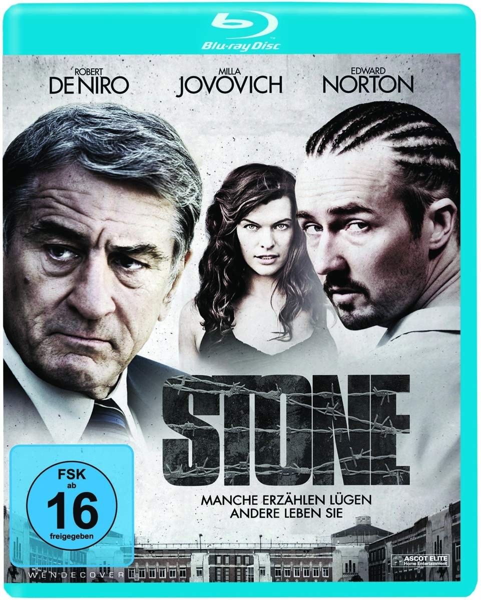 Stone (Blu-ray) Robert De Niro, Edward Norton, Milla Jovovich