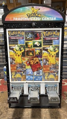 pokemon card dispenser near me Amazon.com: The Hobby Lair 3 Slot Booster Pack Dispenser Compatible With  Pokemon And Other Trading Cards | Easily Fit Entire Booster Box main image 0