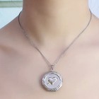 18k Gold Plated Star Of David Women’s Locket Necklace! Unique Piece! — photo 4