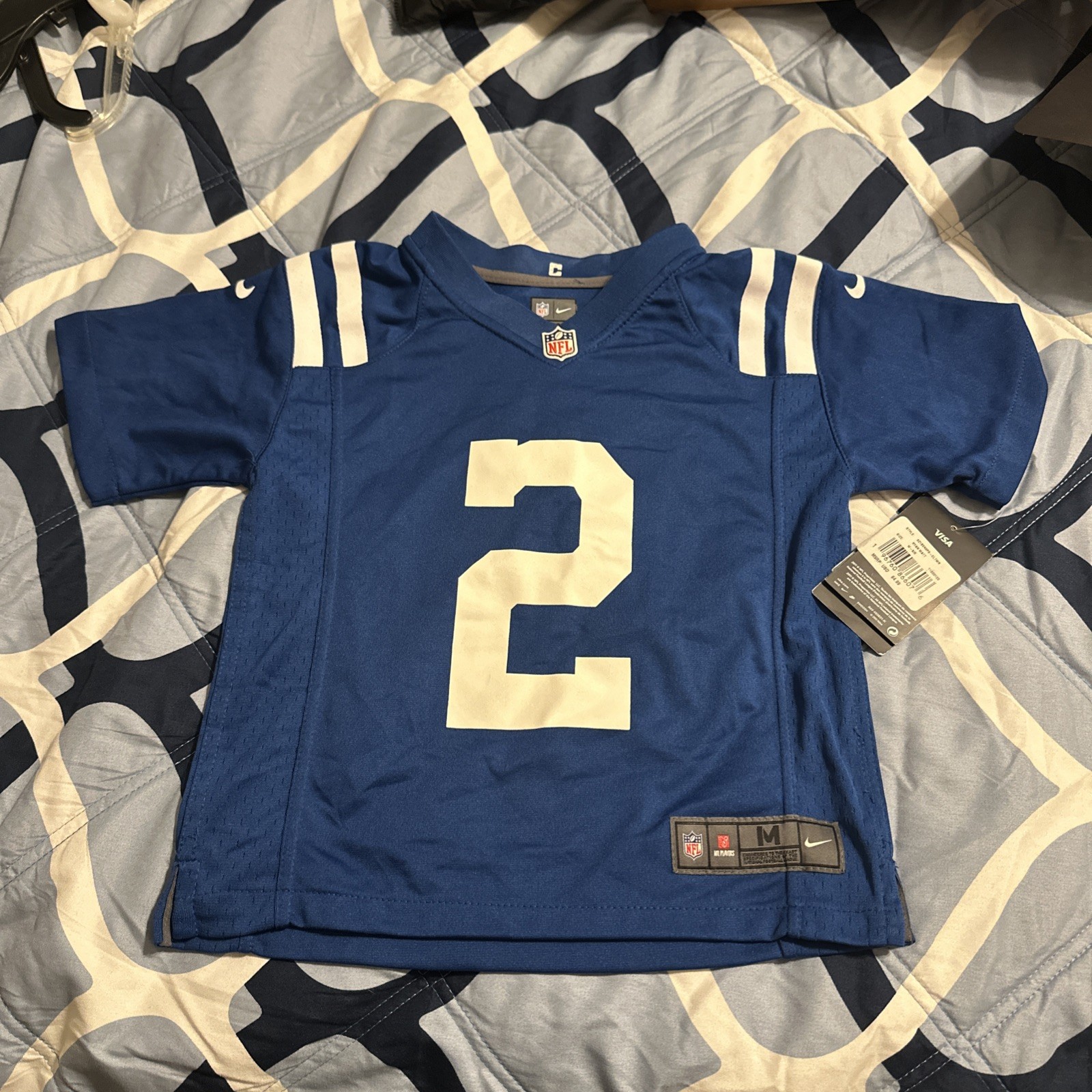 NWT Kids Medium 5/6 Nike NFL Matt Ryan Indianapolis Colts Jersey #2