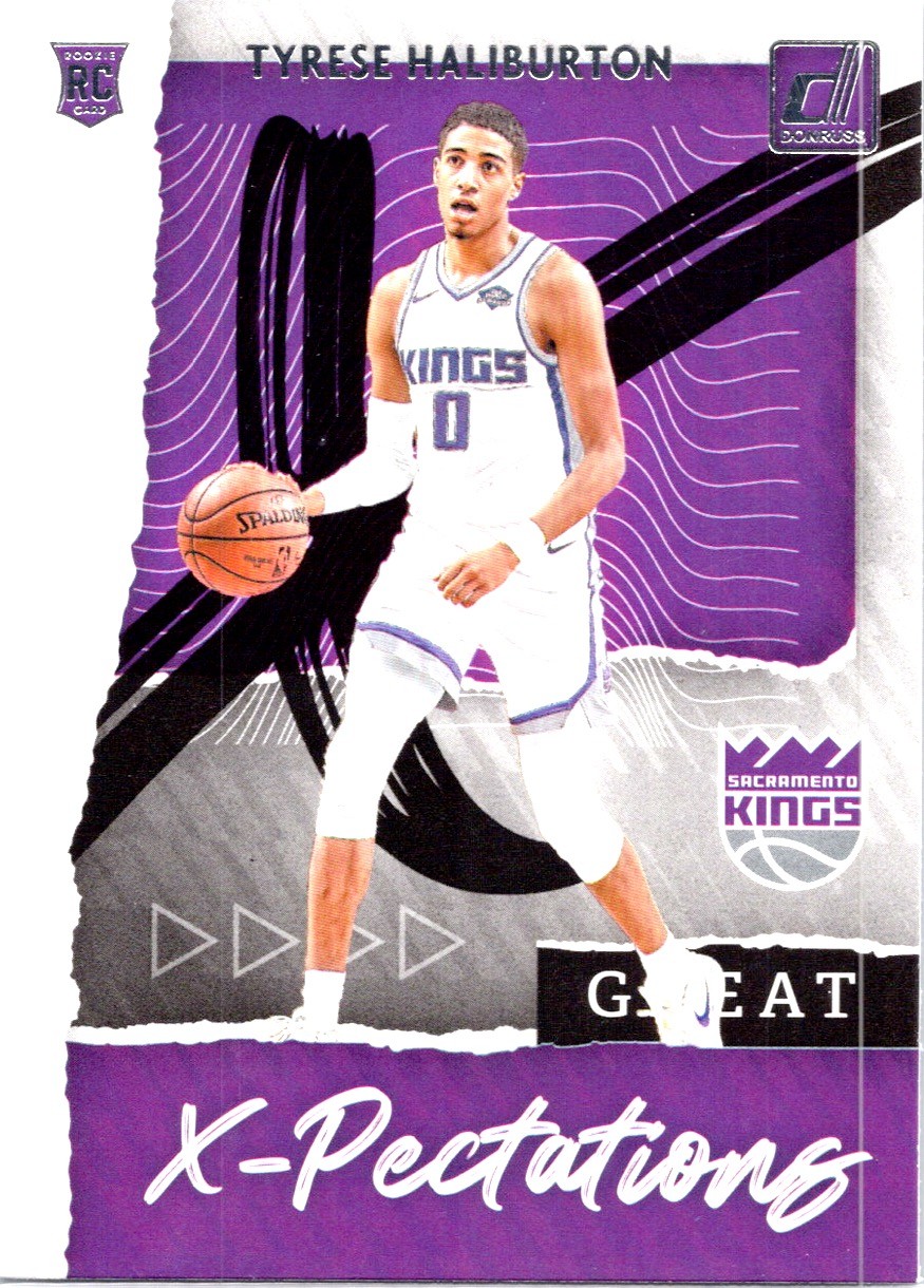 2020-21 Donruss #12 Tyrese Haliburton Great X-Pectations