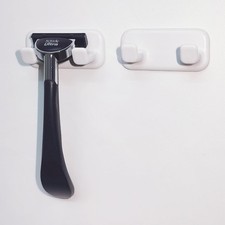 Self-Adhesive Razor Holder for Shower 2 Pack,Removable  Reusable Waterproof ...