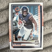 Panini Donruss Optic DJ Moore #114 Bears NFL Football Card 2025