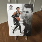 Victor Wembanyama Topps Signatures Spurs Black & White