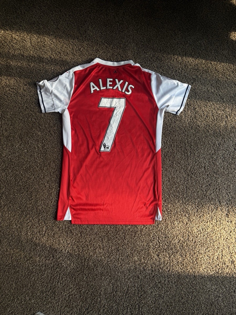 Arsenal Red 2014 2015 Puma Alexis Sanchez #17 Home Soccer Football