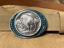 Buffalo/Bison Belt and buckle