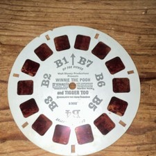View-Master Winnie the Pooh  Friends Tigger Too Reel B3002 Ages 3-7 4-7