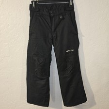 ARCTIX KIDS CHILD INSULATED SNOW PANTS WITH REINFORCED KNEES AND SEAT BLACK XL