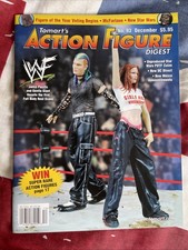 Tomart’s Action Figure Digest Dec 2001 WWE Metallica Mcfarlane Star Wars Eminem