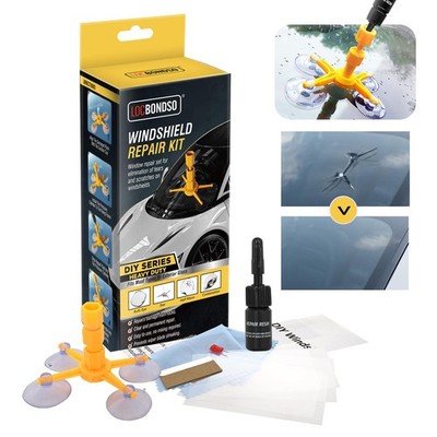 LOCBONDSO Windshield Chip Repair Kit, Quick Fix 1 Bottle 