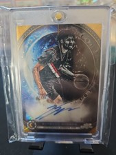 Topps Chrome Cosmic 2023-24 Shaedon Sharpe Equinox Refractor Auto /50 #ERA-SS