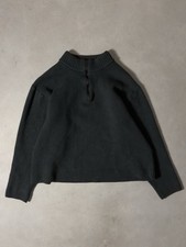 CC Filson 100 Virgin Wool 1/4 Zip Sweater Green Mens Med Style 716 USA Made