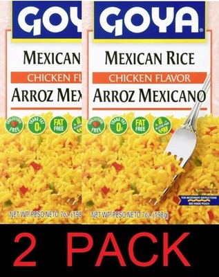 GOYA Mexican Rice Chicken Flavor MIx 7 oz Box - 2 PACK