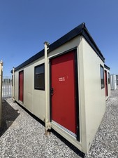 24ft Office Cabin / Changing Room Staff Welfare Container Portable Building