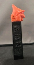 Rare Vintage 1950's Pez Dispenser Witch Orange Black w/No Feet - Austria