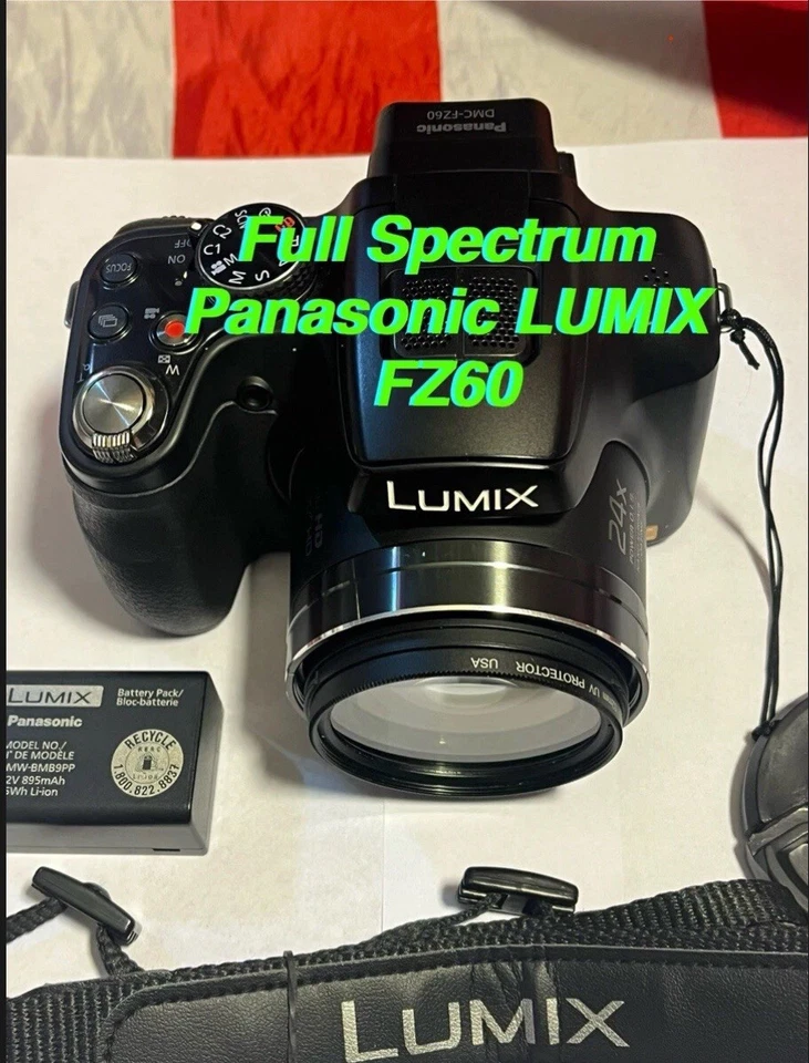 Full Spectrum Panasonic LUMIX FZ60 Digital Bridge Camera - Image 2 of 3