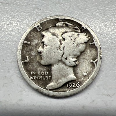 1926 MERCURY SILVER DIME Actual Coin Check My Store FREE SHIPPING Silver $118 Oz