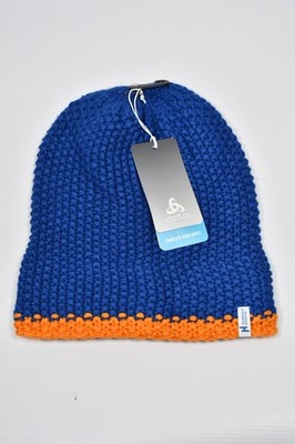ODLO Chunky Knit Blue Hat Men's Winter