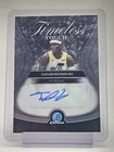 TAYLOR HENDRICKS 2025-26 BOWMAN CHROME TIMELESS TOUCH AUTO UTAH JAZZ A Q3882