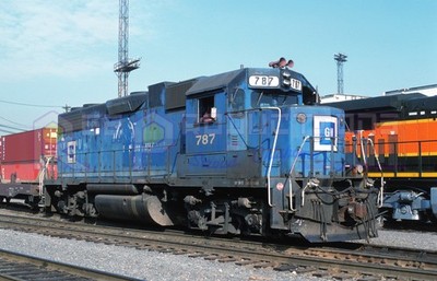 Original Dia - EMD EMDX Electro-Motive 787 GP38-2 31.08.1996 Cicero, IL