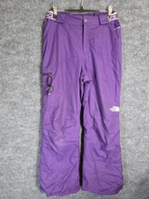 North Face Pants Girls Large 14 16 Purple DryVent Insulated Snow Ski Damaged