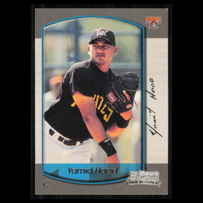 Yamid Haad Rookie #23 2000 Bowman Draft Picks - Prospects Pittsburgh Pirates MLB