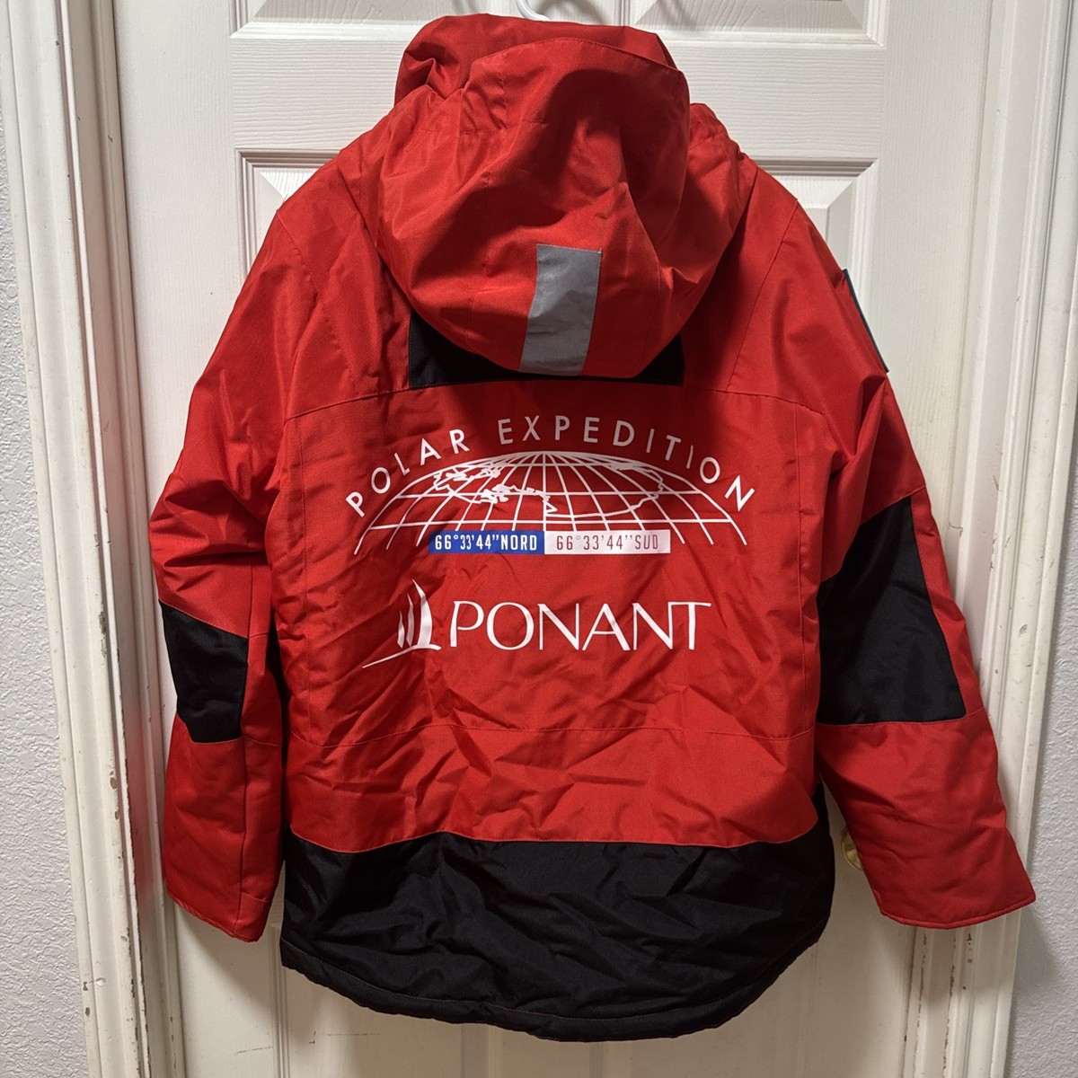 PONANT 88 Antarctica Polar Expedition Hooded Parka Jacket Coat