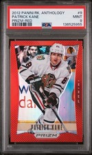2012 PANINI RC ANTHOLOGY PRIZM RED #9 PATRICK KANE 1/50 PSA 9