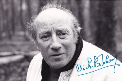 Michel Robin - bek. aus ''Die fabelhafte Welt der Amelie'' - 2 x original signiert