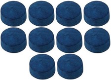 Elk Master 13mm Pool Billiard Cue Tips 10 Tips, Blue