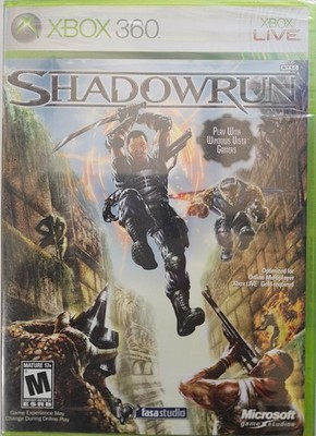 Shadowrun Xbox 360 NEW Sealed