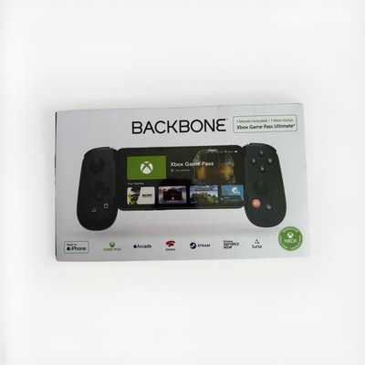 BACKBONE One iPhone Mobile Gaming Controller-Free 1 Month Xbox Game Pass - NEW!