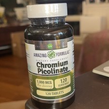 Chromium Picolinate 1000 MCG 120 Servings New