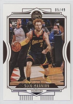 2020-21 Panini Chronicles Legacy Purple 5/49 Nico Mannion #696 Rookie RC a8x
