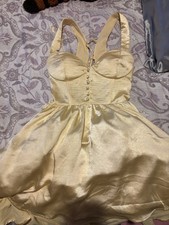 Homecoming Cocktail Party Formal Dress Gold, Size XS 0/2