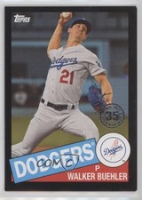 2020 Topps 1985 Topps Baseball Black 114/299 Walker Buehler #85-56 sl3