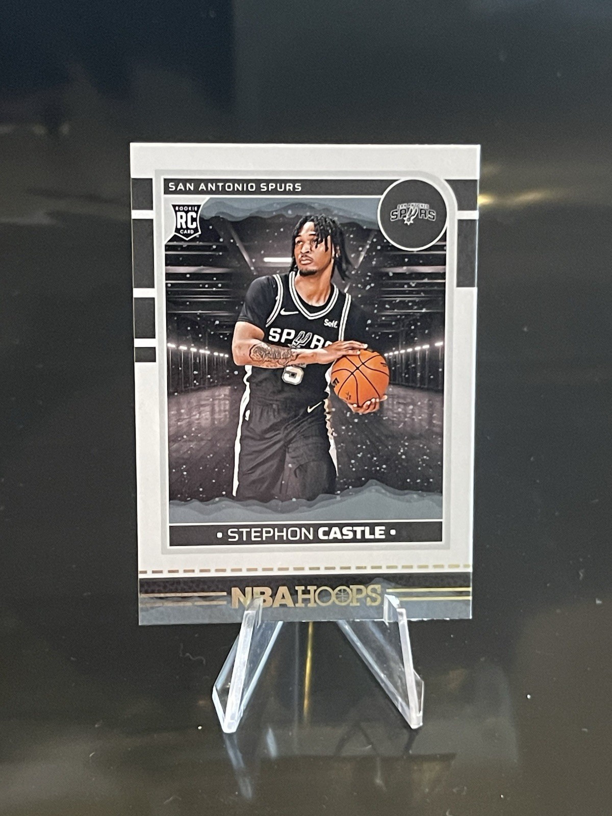 Stephon Castle  #234 2024-25 Panini Hoops Winter San Antonio Spurs RC