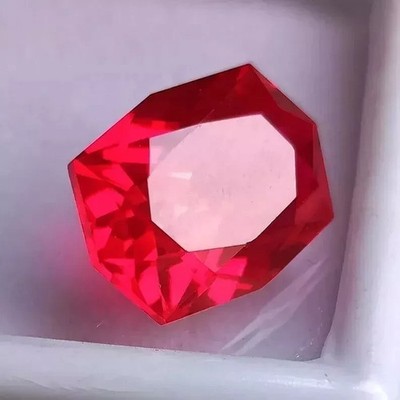 Gravity Gems Natürlich Facettierter Fancy 12 Ct Rubin Asterismus Gem