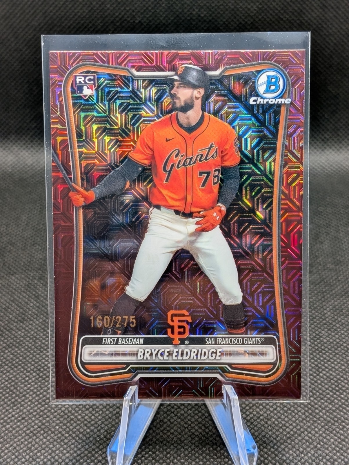 2026 Bowman Chrome Bryce Eldridge Refractor /275 (RC) Giants
