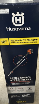 #ad Husqvarna 122LKP Gas Pole Saw Multi Purpose Tool with Pole Saw Attachment $299.99