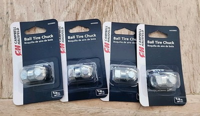 #ad Lot Of 4 Air Ball Tire Chuck 1 4quot; NPT F Campbell Hausfeld Air Compressor Tool $15.75