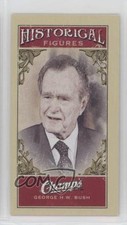 2009-10 Upper Deck Champ's Historical Figures George HW Bush #577 2d8